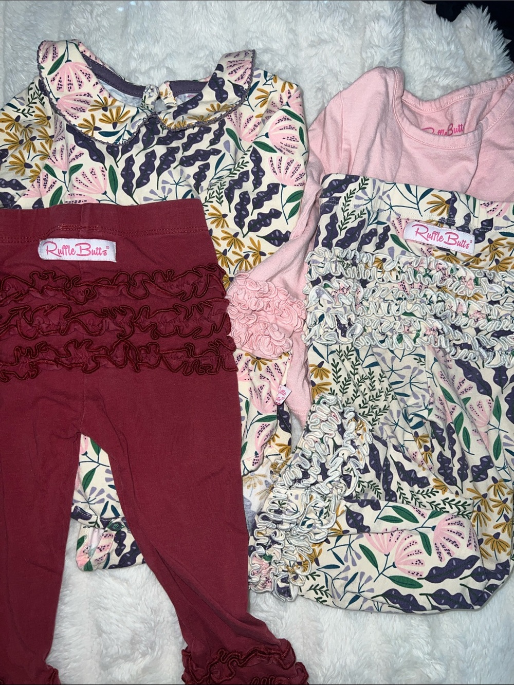 RuffleButts 4-Piece Mix & Match Lot